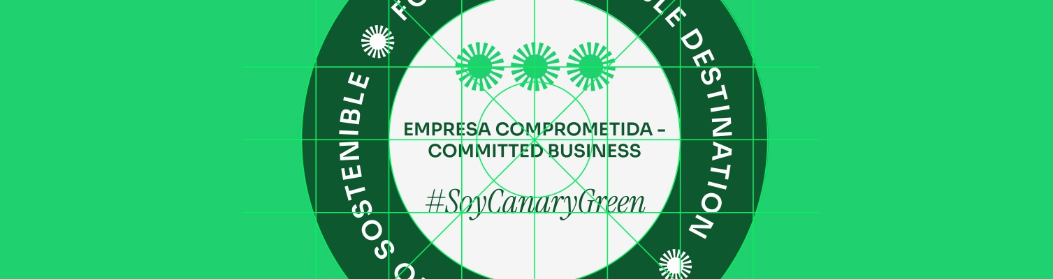 Distintivos Soy Canary Green