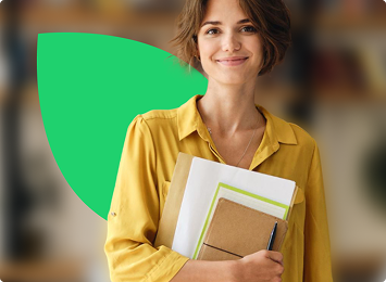 Mujer estudiante del programa de especialización