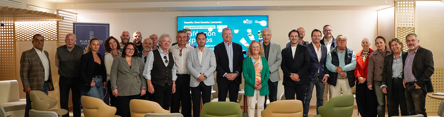 café expertos proyecto Canary Green sostenibilidad turismo Canarias AMTC