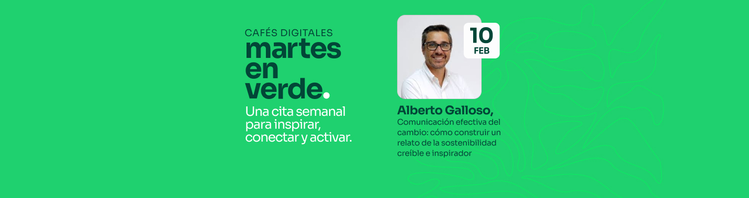 Alberto Galloso Sao Viajes Sostenibles Martes en Verde 2026