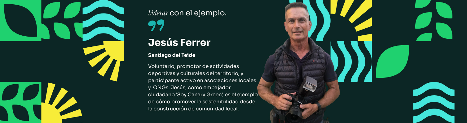 jesus ferrer embajador soy canary green