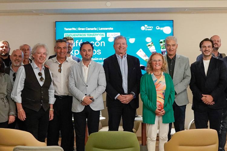 café expertos proyecto Canary Green sostenibilidad turismo Canarias AMTC
