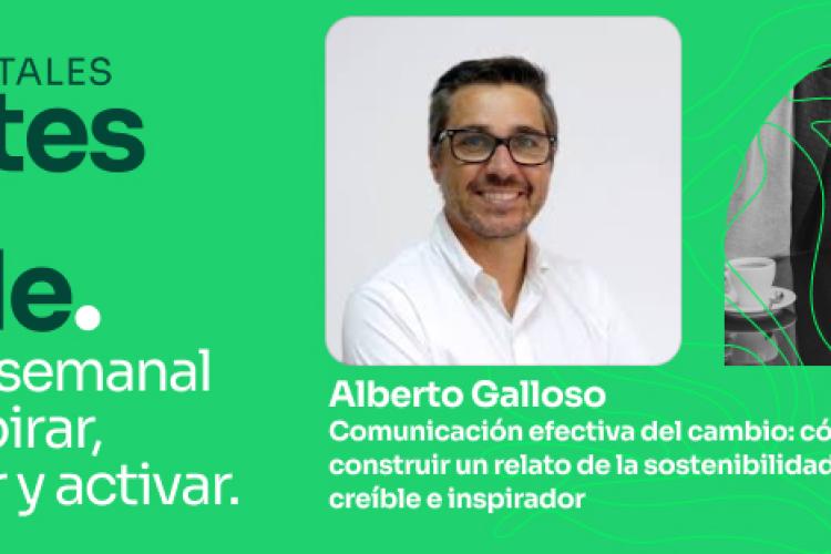 Alberto Galloso Sao Viajes Sostenibles Martes en Verde 2026